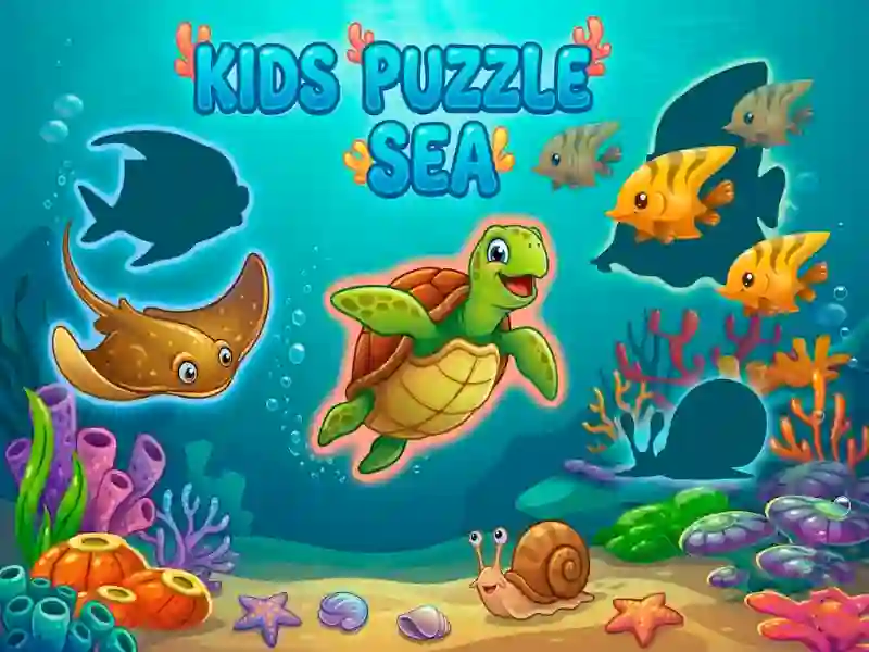 Gêm Kids Puzzle Sea ar-lein