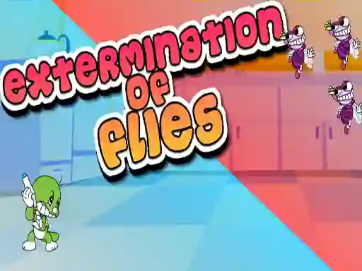 Gêm Extermination of Flies ar-lein