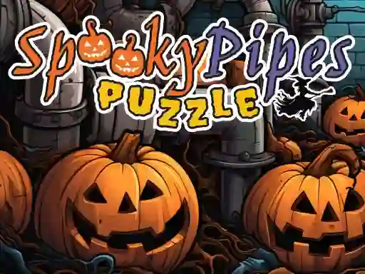 Gêm Spooky Pipes Puzzle ar-lein
