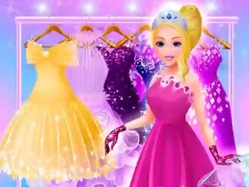 Gêm Princess Cinderella Dress Up ar-lein