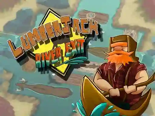 Gêm Lumberjack : River exit ar-lein