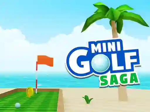 Gêm Mini Golf Saga ar-lein