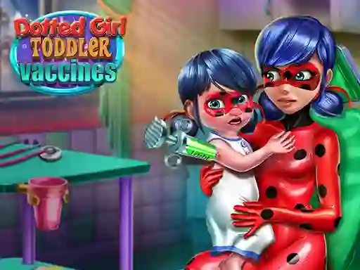 Gêm Dotted Girl: Toddler Vaccines ar-lein