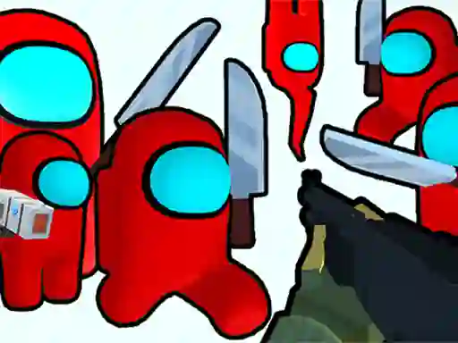 Gêm Among shooter Kill Impostor ar-lein
