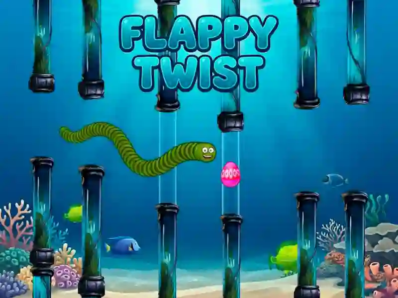 Gêm Flappy Twist ar-lein