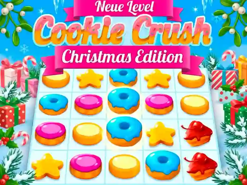 Gêm Cookie Crush: Christmas Edition ar-lein