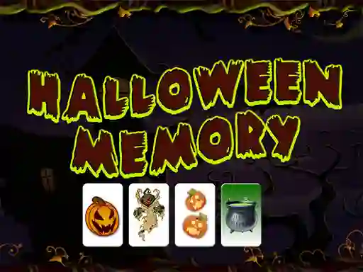 Gêm Halloween Memory ar-lein