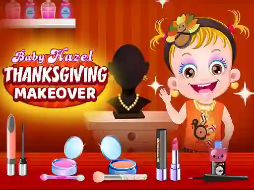 Gêm Baby Hazel Thanksgiving Makeover ar-lein