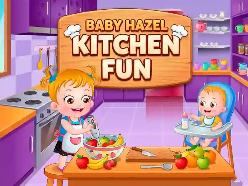 Gêm Baby Hazel Kitchen Fun ar-lein