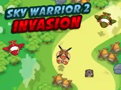Gêm Sky Warrior 2 Invasion ar-lein