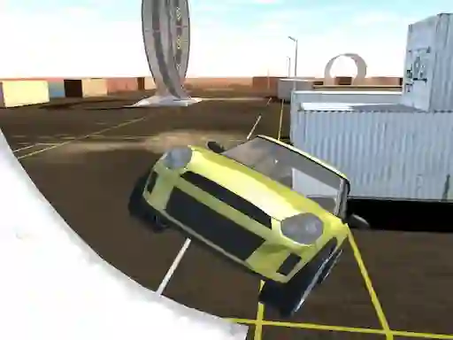 Gêm Stunt Crash Car 4 Fun ar-lein