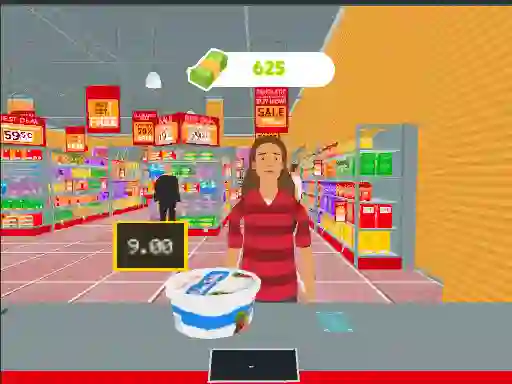 Gêm Market Shopping Simulator ar-lein