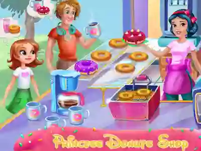 Gêm Princess Donuts Shop ar-lein