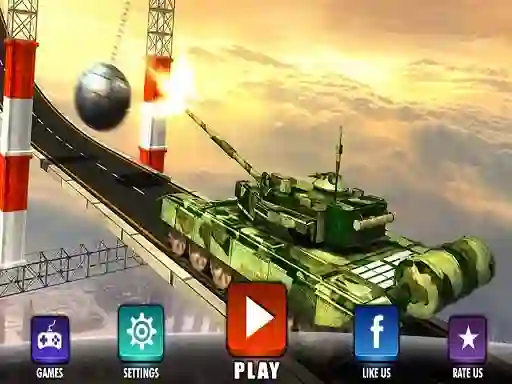 Gêm Impossible Army Tank Driving Simulator Tracks ar-lein