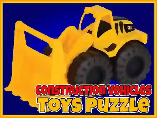 Gêm Construction Vehicles Toys Puzzle ar-lein