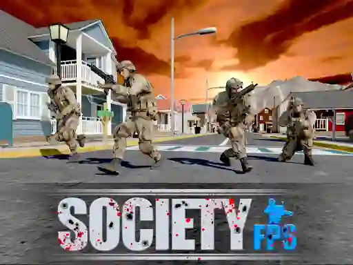 Gêm Society FPS ar-lein