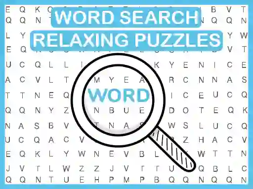 Gêm Word Search Relaxing Puzzles ar-lein