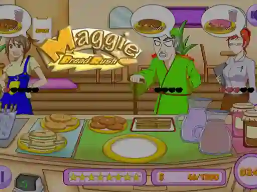 Gêm Maggie Bread Rush ar-lein