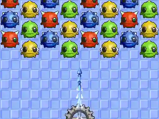 Gêm Alien Bubbles ar-lein