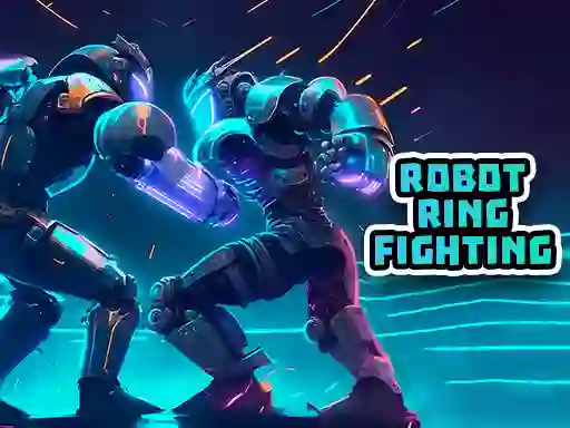 Gêm Robot Ring Fighting ar-lein