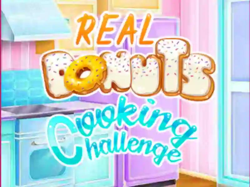 Gêm Real Donuts Cooking Challenge ar-lein