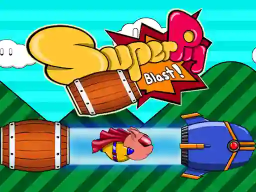 Gêm Superpig Blast ar-lein
