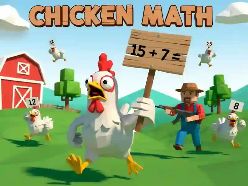 Gêm Chicken Math ar-lein