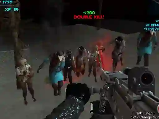 Gêm Zombie Apocalypse Now Survival ar-lein