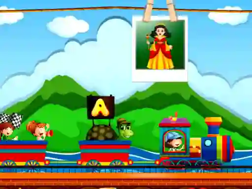 Gêm Alphabetic train ar-lein