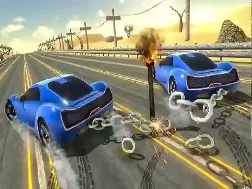 Gêm Chain Car Stunt ar-lein