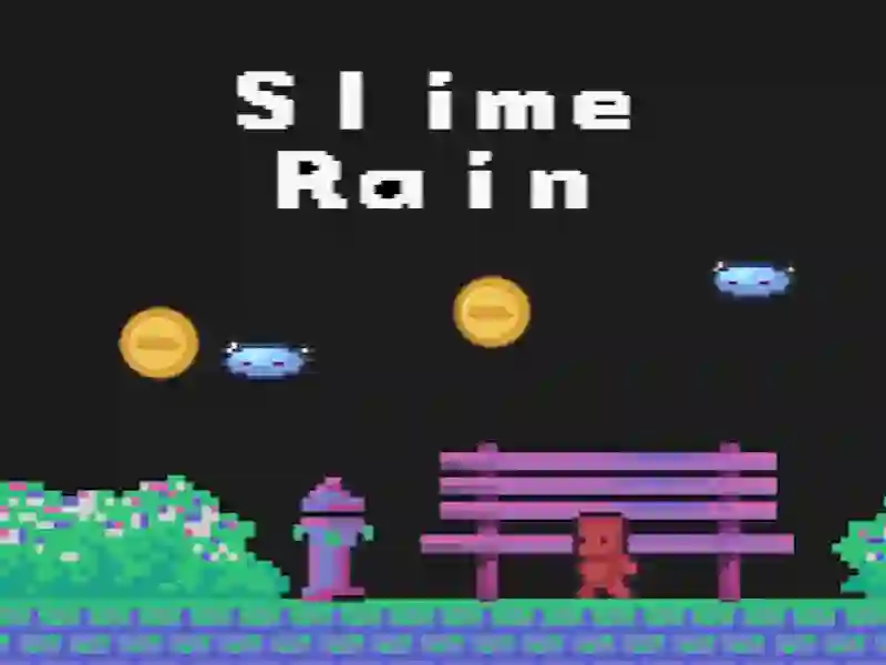 Gêm Slime Rain ar-lein