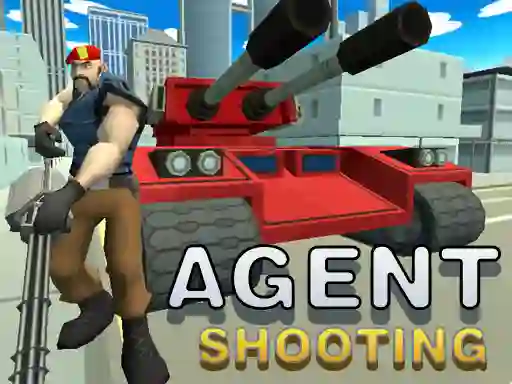 Gêm Agent Shooting ar-lein