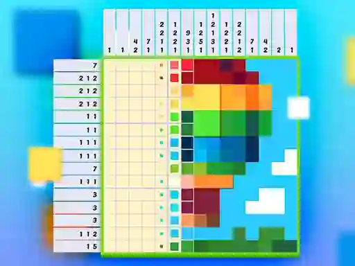 Gêm Nonogram Jigsaw ar-lein