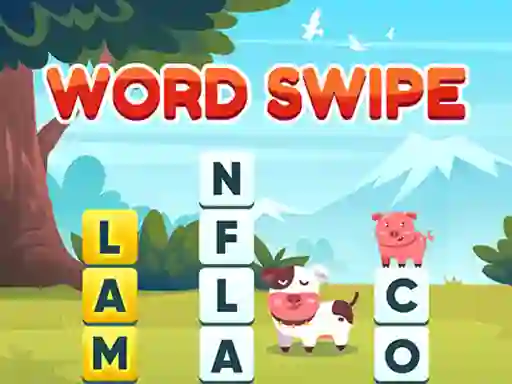 Gêm Words Swipe ar-lein