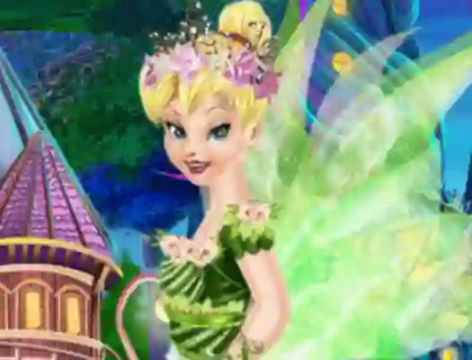 Gêm Forest fairy dressup ar-lein