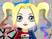 Gêm Cute Harley Quinn Dress Up ar-lein