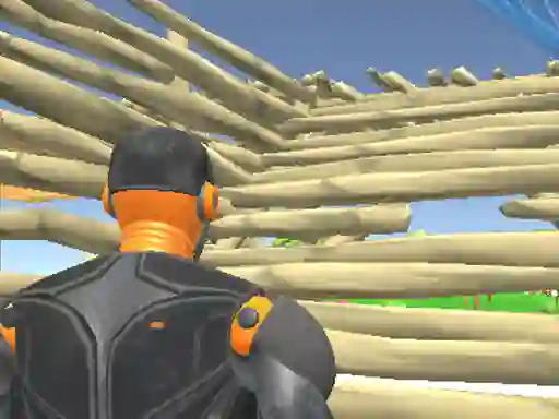 Gêm Fort Shooter Simulator ar-lein