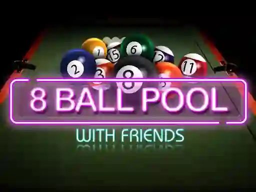 Gêm 8 Ball Pool With Friends ar-lein