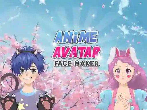 Gêm Anime Avatar Face Maker ar-lein