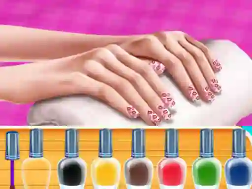 Gêm Elsa's Fashion Nail Art DIY Blog ar-lein