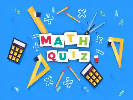 Gêm Math Quiz Game ar-lein