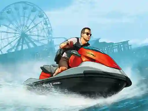 Gêm Jet Ski Puzzle ar-lein