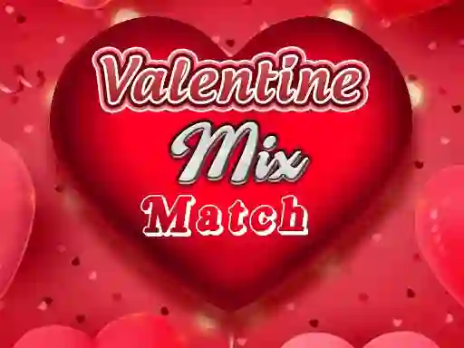 Gêm Valentine Mix Match ar-lein
