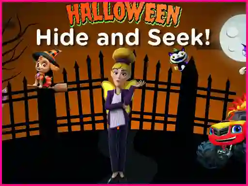 Gêm Halloween Hide & Seek ar-lein