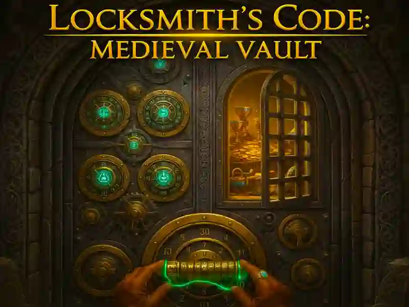 Gêm Locksmith's Code Medieval Vault ar-lein