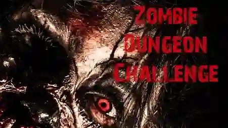 Gêm Zombie Dungeon Challenge ar-lein
