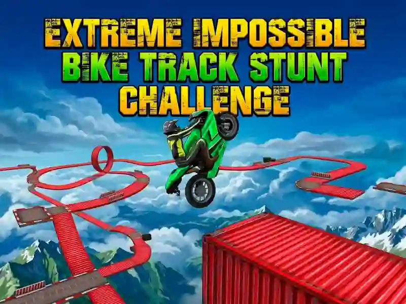 Gêm Extreme Impossible Bike Track Stunt Challenge ar-lein