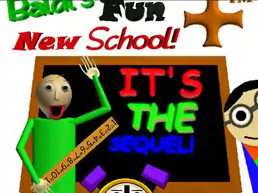 Gêm Baldi's Fun New School Remastered ar-lein