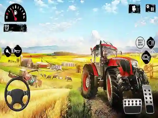 Gêm Offroad Tractor Farmer Simulator 2022: Cargo Drive ar-lein