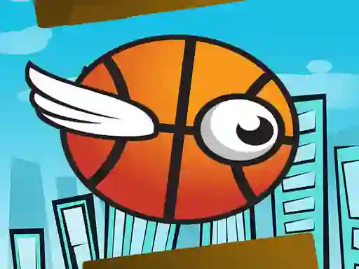 Gêm Crazy Flying Basketball ar-lein